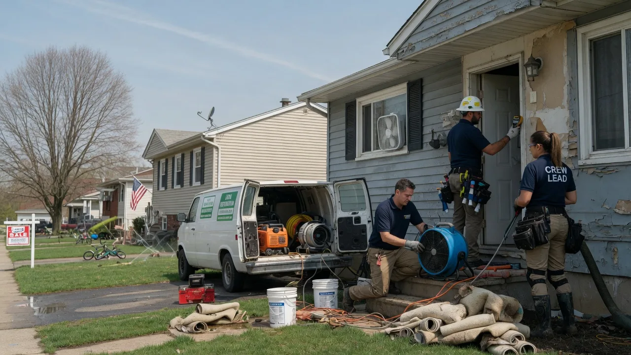 Flood Cleanup in Scarville, IA near me